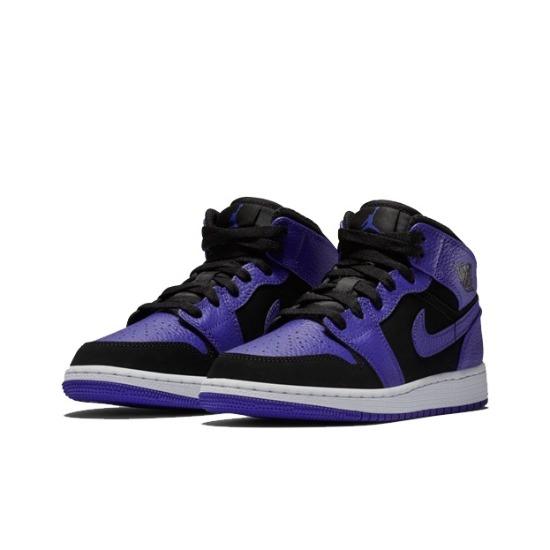 Air Jordan 1 Retro Mid GS Dark Concord 554725-051