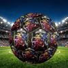 Mighty Morphin Power Rangers Print Size 5 Soccer Ball, PU Wear Resistant Football for Match Training and Daily Practice, Birthday Gift for Soccer Fans