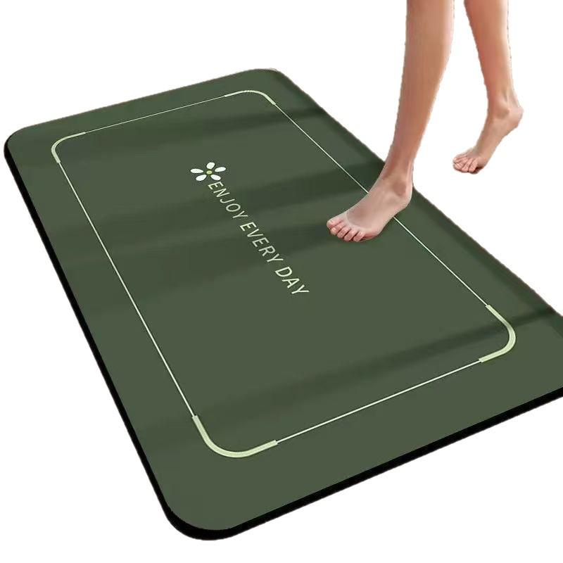 Diatom Mud Waterproof Anti-slip Bathroom Mat