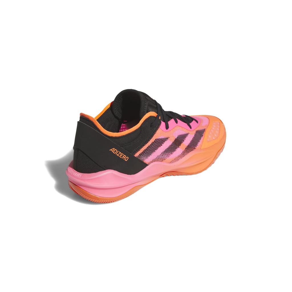 Adidas Adizero Select 2.0 Basketball Shoes, Lucid Pink/Core Black/Impact Orange (IG6682), Size 26.5 cm