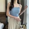 Ice Silk Camisole Sleeveless Vest for Women To Wear Outside In Summer Slim Versatile Basic Top Thin Breathable Undershirt