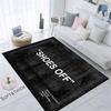 VIKAMA Fashion Carpet Bedroom Living Room Trend Personality Creative Boys Apartment Shoe Wall Bedside Dirty Mat Home Decoration