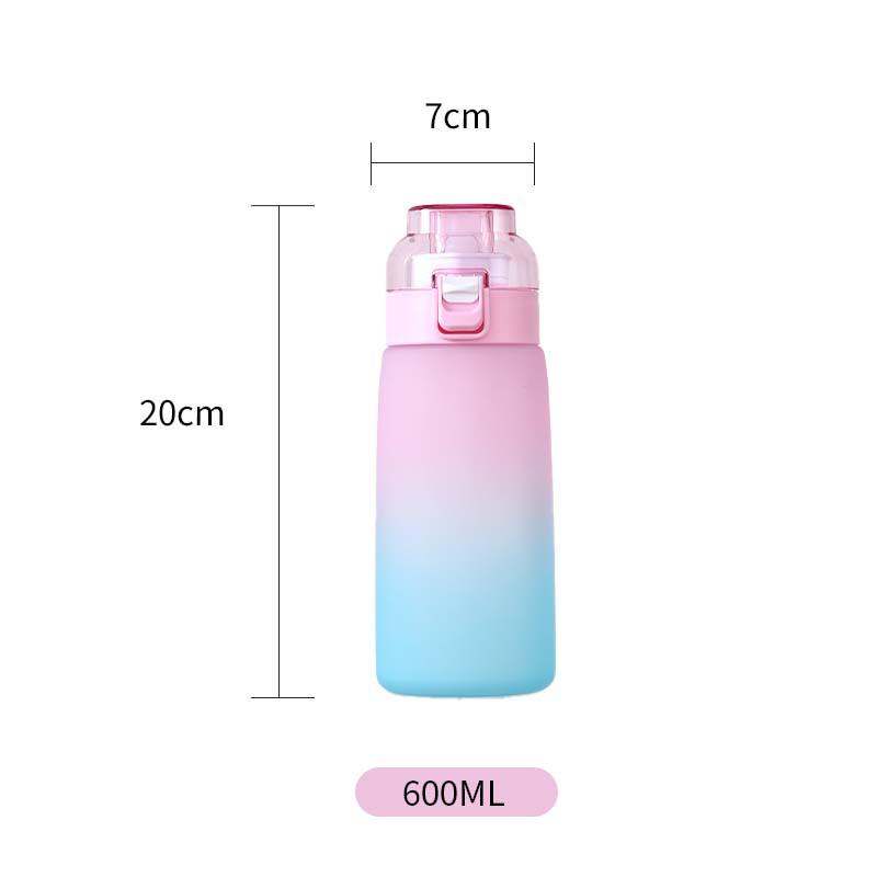 Scented Tritan Water Cup: Luxury Design for Kids' Sports, Fitness & Summer, Large Capacity