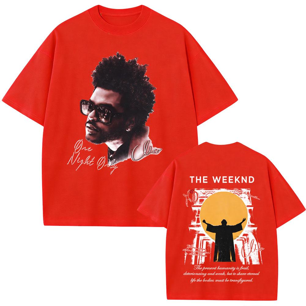 

Rapper The Weeknd XO Tour 2026 T Shirt Unisex Women Hip Hop Fashion Pop Music Short Sleeve Tshirt Unisexs Casual Vintage Streetwear S