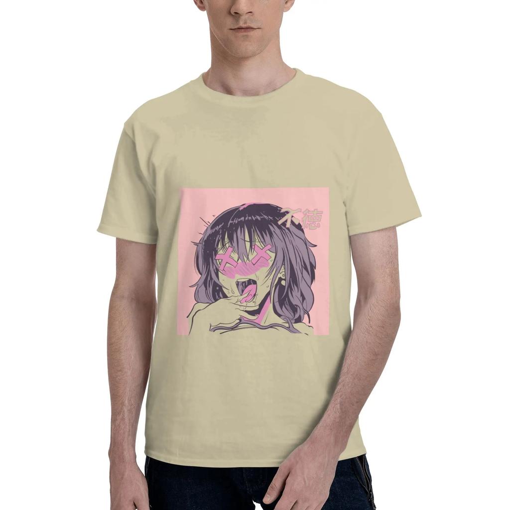 Anime Anime Sexy Female Characters Unisex Tshirt Clothes Leisure Tee Shirt Short Sleeve Fugees 100 Cotton