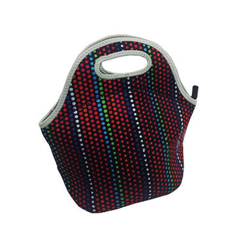Thermal Insulated 3d Print Neoprene Lunch Bag for Women Kids Lunch Bags Cooler Insulation Lunch Box Food Bag Bolsa Feminina