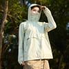 1011 New outdoor sunscreen jacket for women, super good-looking sunscreen clothing, UV protection UPF10 + ice silk skin clothing