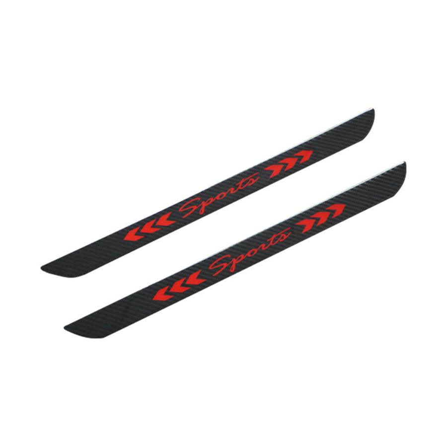 4x 58cm+49cm Ochraniacz Płyty Progowej Drzwi z Włókna Węglowego Płyta Powitalna Osłona Progu