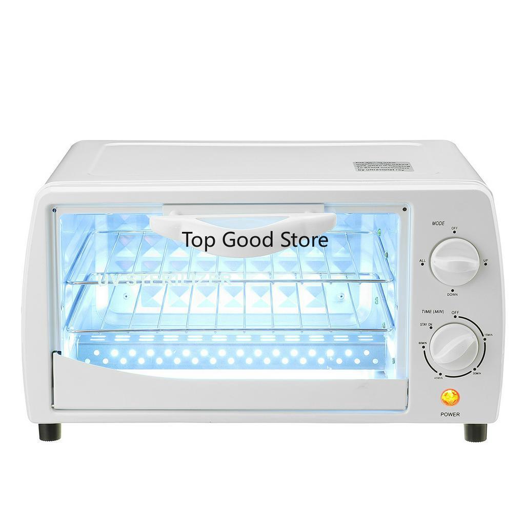 UV Sterilizer Disinfection Cabinet Disinfecting Box Towel Toothbrush Underwear Nail Salon Sterilization Cleaner EU white 16W 34x22x19cm
