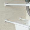 Self-adhesive Clothes Rail Bracket Rod Support Stand Curtain Rod Bracket Curtain Rod Holder