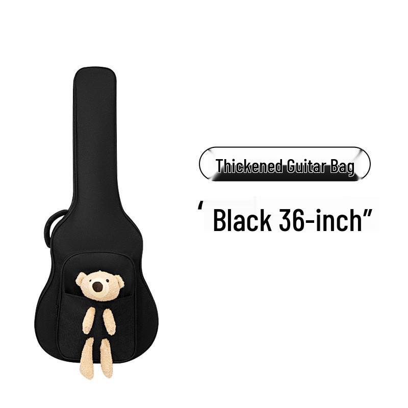 Akusticus Folk Guitar Gig Bag: Cute Personality Backpack for 40/41/36 Inch Guitars