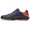 Asics CALCETTO WD 9 Futsal Unisex Size 401 3E Shoes, 1113A037, Adult, (Midnight/Habañero), 28.5 Cm,