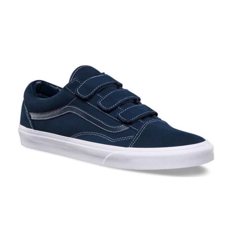 Vans Old Skool Series Versatile Casual Comfortable Low-Top Skate Shoes Unisex Sneakers Blue VN0A3D29QWM