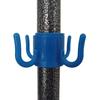 1pc Multi-Functional Beach Umbrella Hook - Adjustable 4-Claw Hanger, Suitable for Towels, Bags,And Hats, Made of Durable Plastic