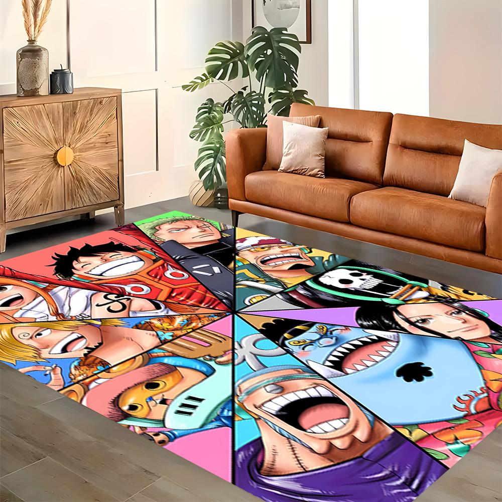 One Piece Adventure for Living Room Rug, Bedroom, Study Room, Hallway Decoration, Perfect for Home Decoration or Holiday Gifts