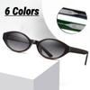 New Cat-Eye Sunglasses for Women Luxurious and Unique Acrylic CP-Plugged Retro Small-Frame Men's Outdoor UV-Protective Eyewear
