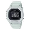 Casio Standard Digital Wristwatch for Men and Ice Inverted LCD Overseas Model W-218H-8BV Women, Gray, Display, [Used]