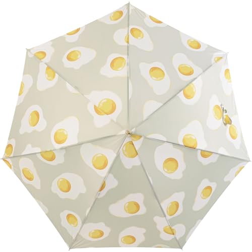 Nifty Colors Fried Egg Smart Jump Long Umbrella 1825BG