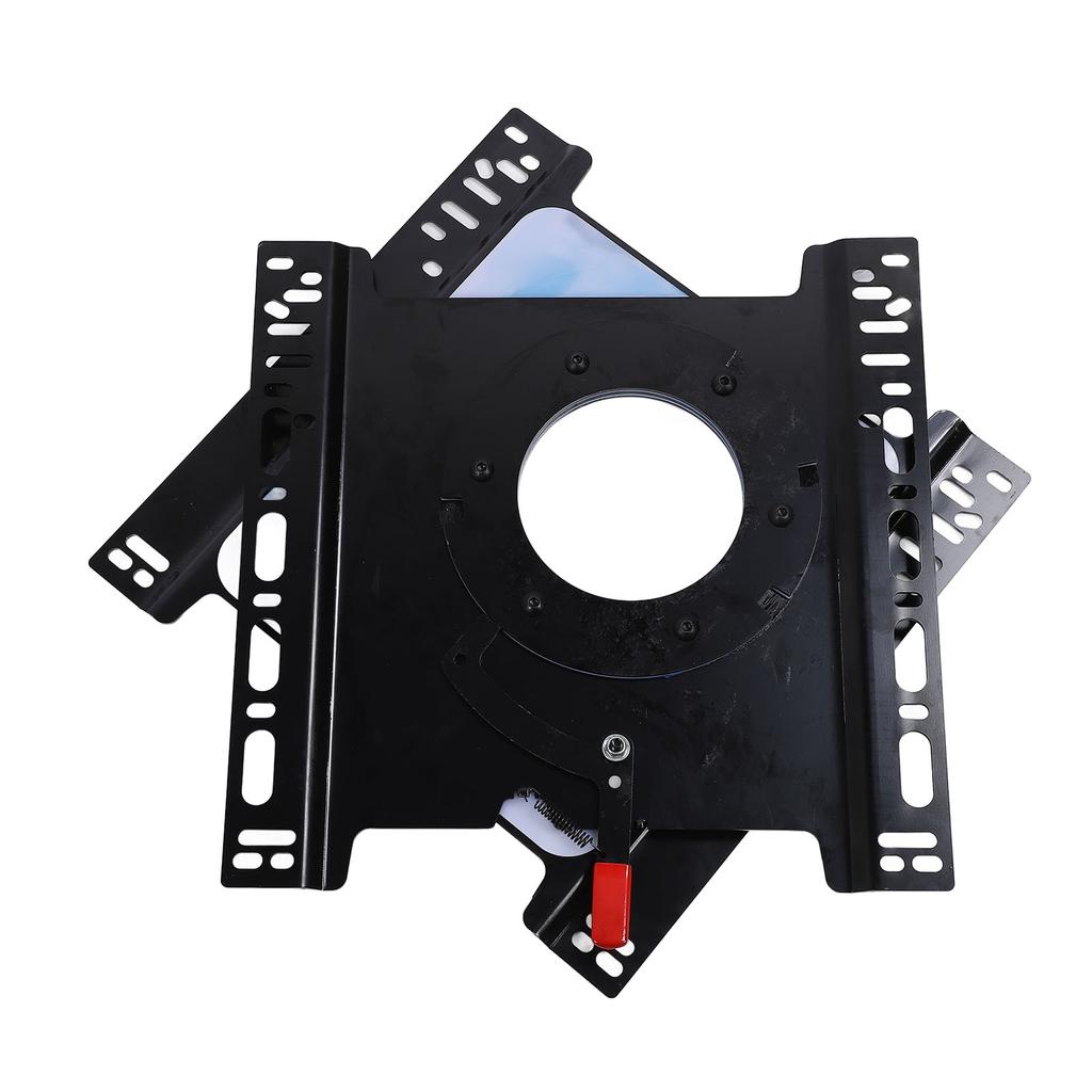 Car Seat Swivel Mount Plate 360 Degrees  Rotation Passenger Seat Swivel Base Replacement Carbon Steel Seat Turntable