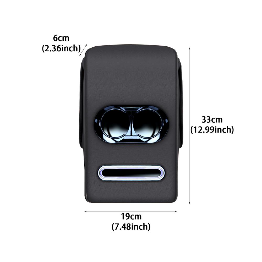 

Между сиденьями автомобиля органайзер держатель для стакана органайзер с хранением салфеток многофункциональный автомобиль консоль сиденье сотовый телефон напитки чёрный