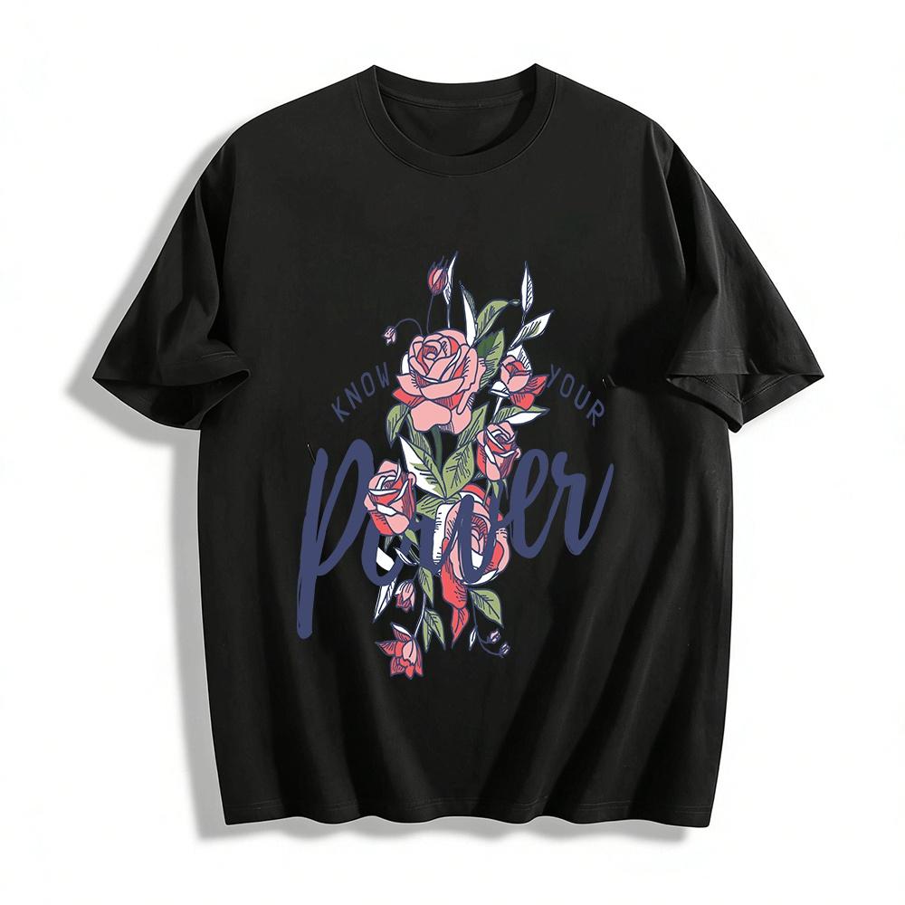 Know Your PowerT Pure cotton T-shirt XXS