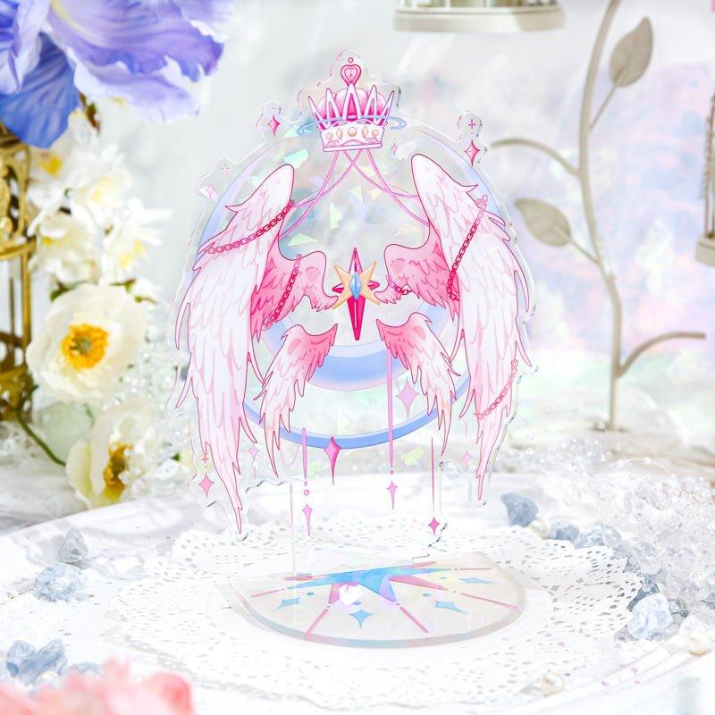 

Anime Goods Display | Acrylic Badge Display Stand Qi Yue Yu Yi рожевий