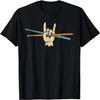 Drummer Gift Da Vinci Drums Drawing Present For Music Fans T-Shirt