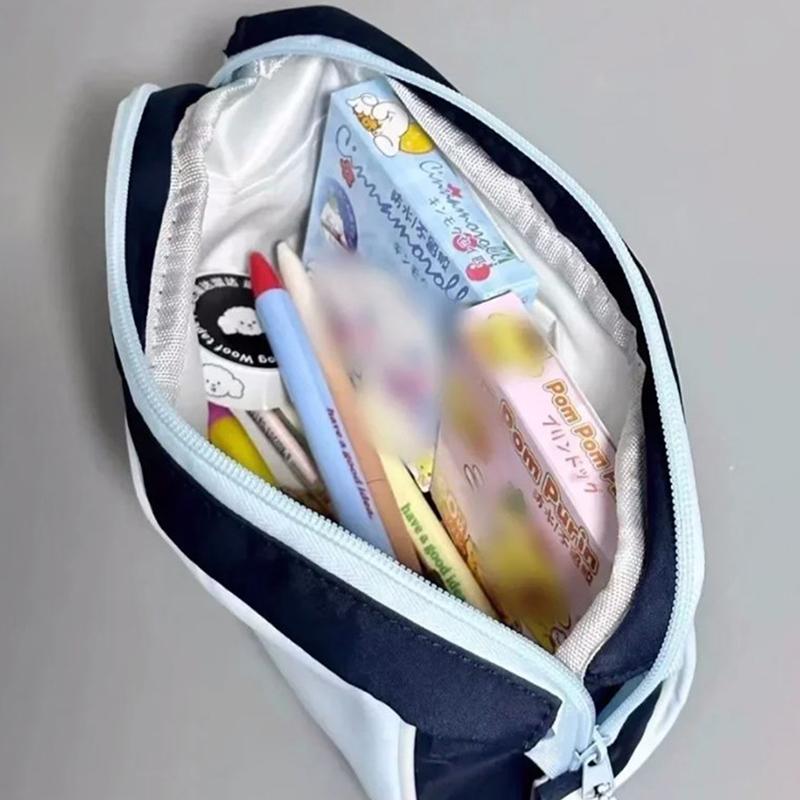 

1 шт. школьный пенал для мальчика и девочки корейский мультфильм черный кот пенал большой емкости канцелярская сумка для хранения школьные принадлежности 1PCS