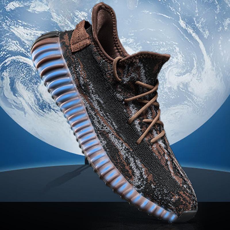 Summer Coconut Shoes Lightweight Soft Sole Breathable Mesh Running Shoes Sports Casual Shoes