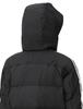 Adidas KOU12 Down Puffer Size Women's 3-Stripes Jacket, Black/White/Grey (IT8720), J/3XL