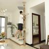 Tongtian pillar cat occupies a multi-layer integrated scratching column top and bottom space capsule cat frame cat small apartment hemp rope