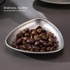 Coffee Bean Tray Loose Leaves Tea Vessel Single Dose Measuring Tray Coffee Bean Measuring Container Stainless Steel Dosing Tray