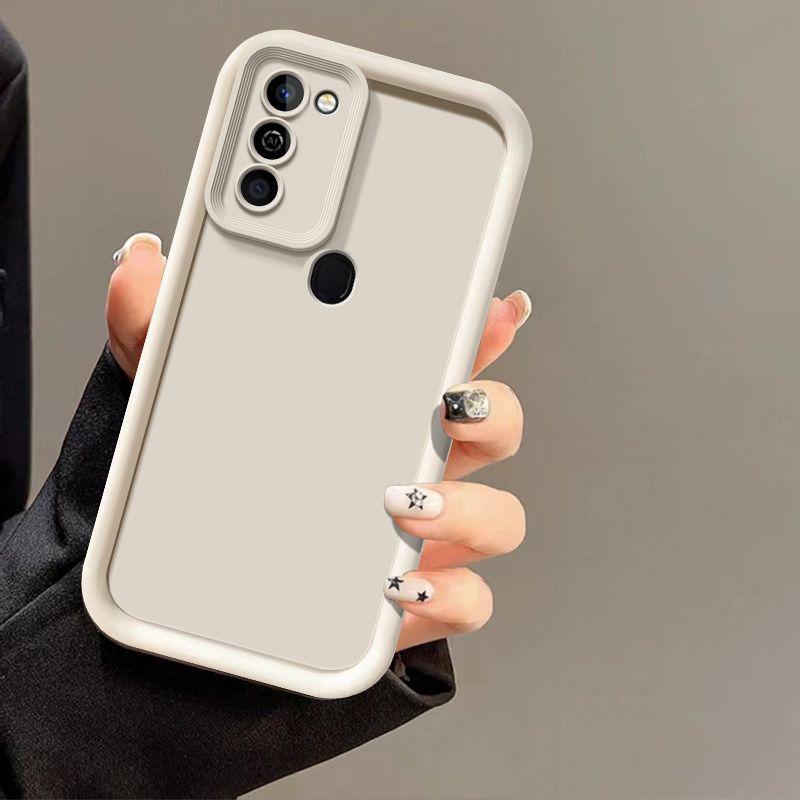 

For Infinix Hot 10 Lite Case Infinix Smart 5 2020 Phone Case Infinix X657B Anti fall protection Luxury Candy Matte Soft Cover Infinix Hot 10 Lite