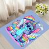 1pc Stitch Pattern Area Rug Soft Flannel Floor Mat for Living Room,Office,Bedroom and Carpet,Sofa Coffee Table Floor Mat