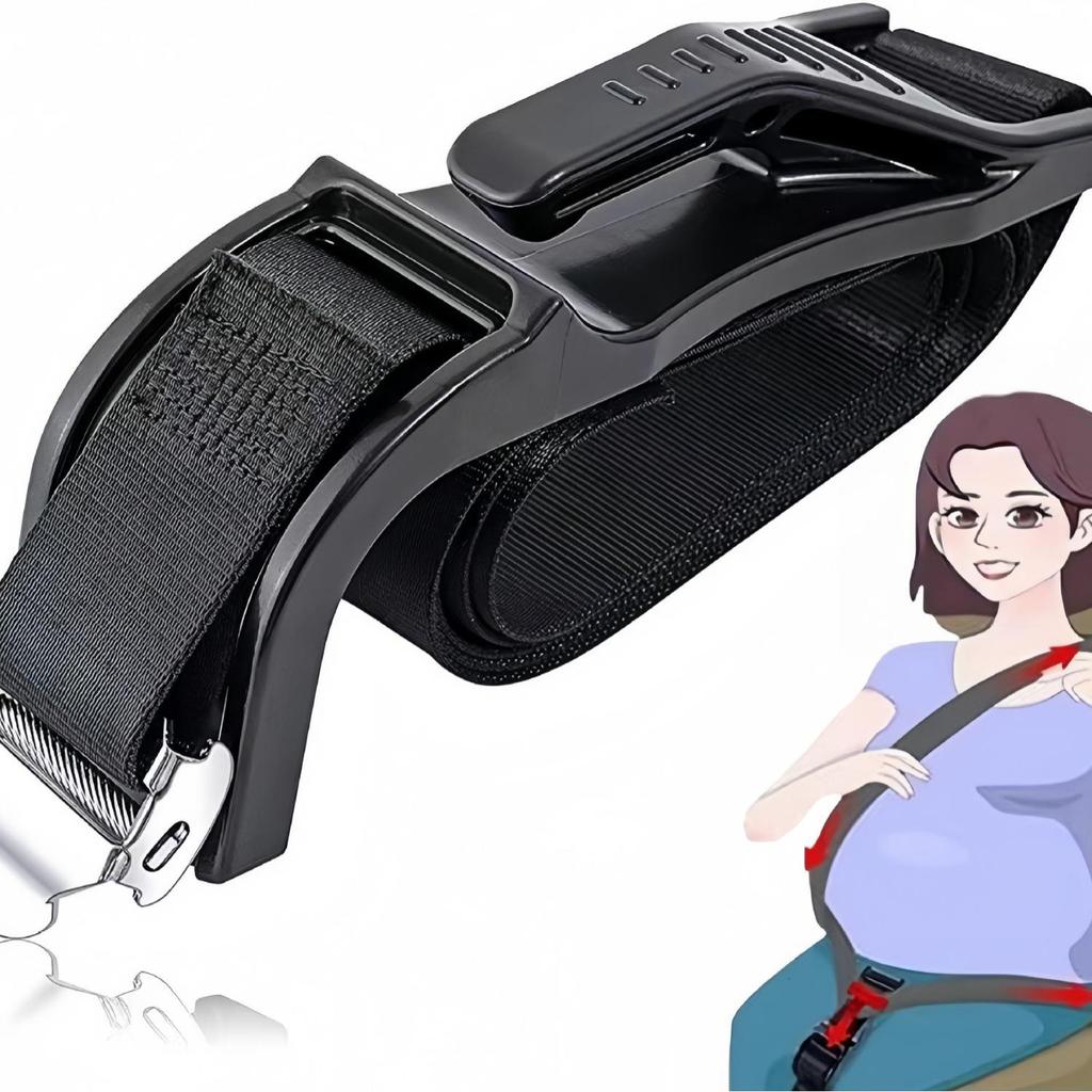 Universal Pregnancy Seat Belt Adjuster - Comfort and Safety for Pregnant Drivers