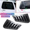 För Volkswagen GOLF 4 MK4 1997-2006 Bakre lamellruta Sidoskydd Trimklistermärke Ventilationsskopa ABS Kolfiber Svart ABS