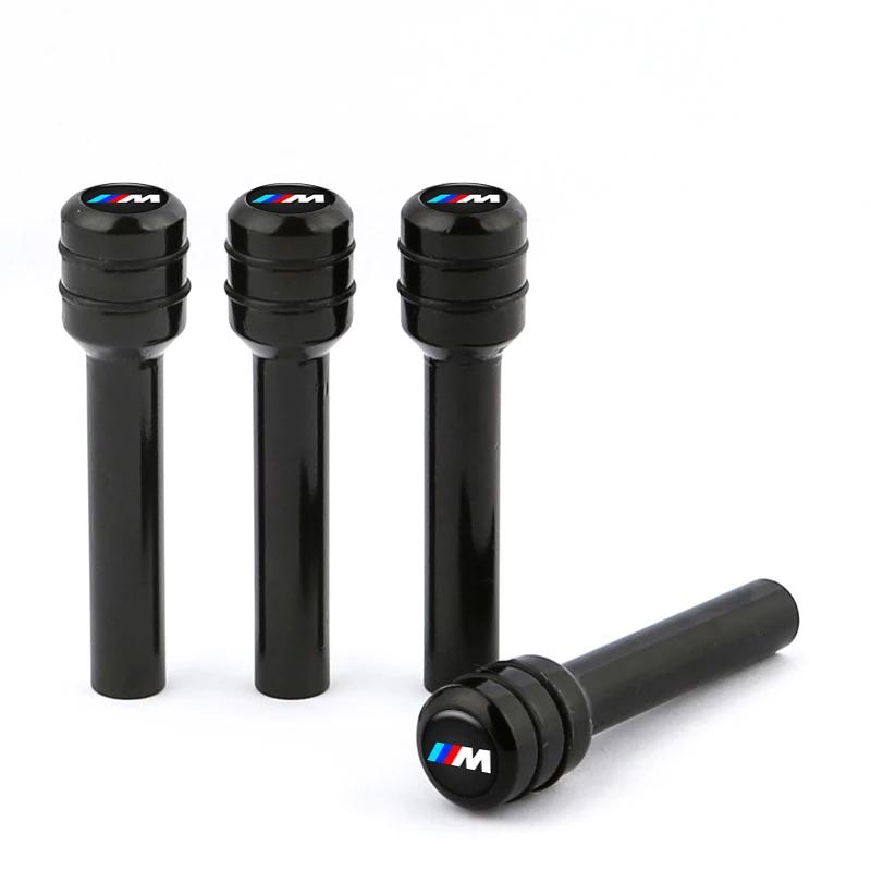 4Pcs Aluminum Alloy Car Door Lock Pins Security Rod Knob Cover For BMW M 50th Anniversary M5 E46 E90 F10 E39 E36 F20 E87 X1 X3 I GX6