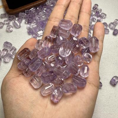 Lavendel-Amethyst Freiform Facettiert DIY Armband