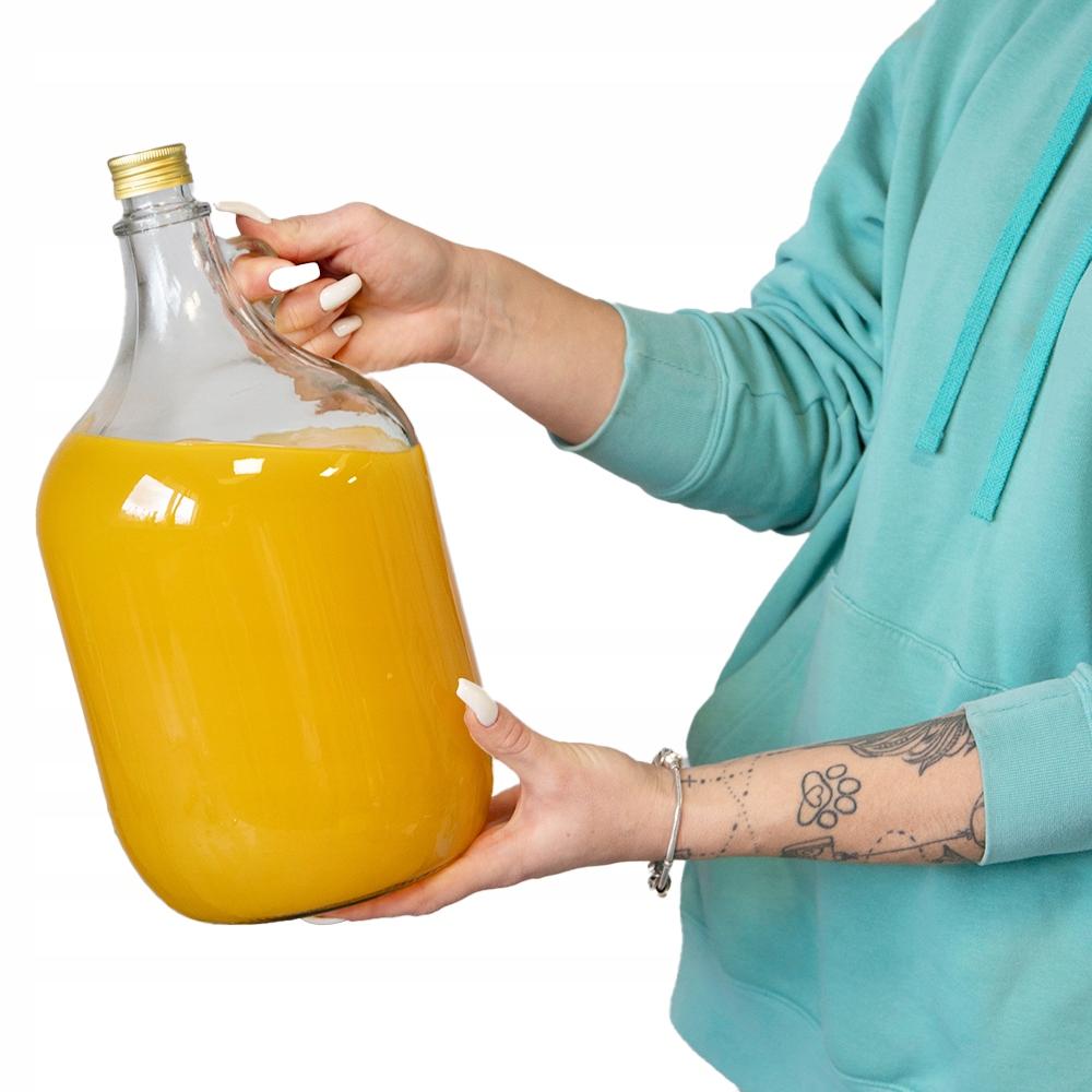 Lady 5L With Screw Cap Carboy Balloon For Wine Liqueurs Carboy Jug For Wine