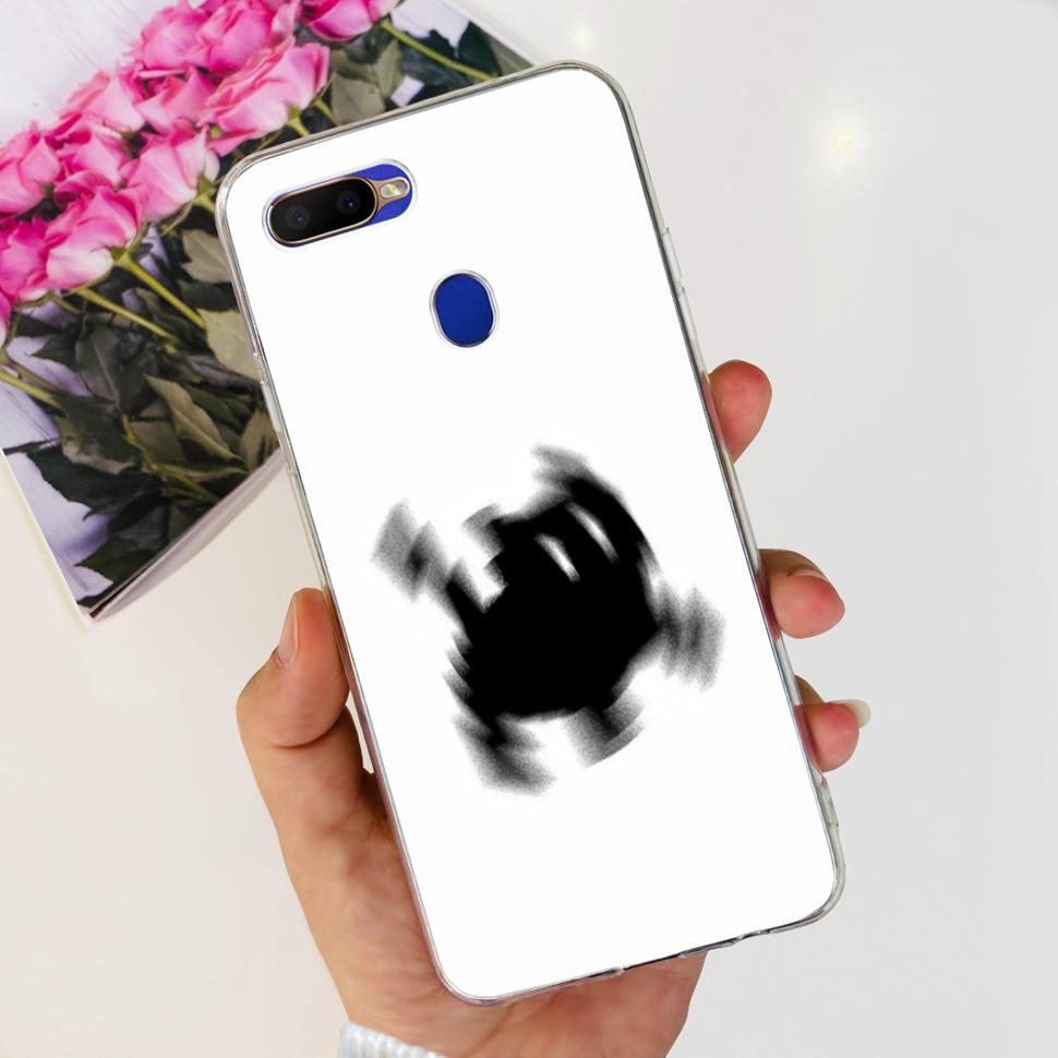 Silikon-Handyhülle für OPPO A5S Hülle AX5s CPH1909 Weiche TPU-Rückseite Für Oppo A7 AX7 CPH1901 CPH1903 Hüllen Capa Coque Fundas