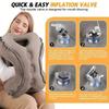 Inflatable Travel Pillow for Airplane Support Head Inflatable Pillow Neck Pillow