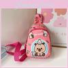 Capybara Print Cartoon Chest Bag Backpack Waist Bags Lightweight Stylish Gift