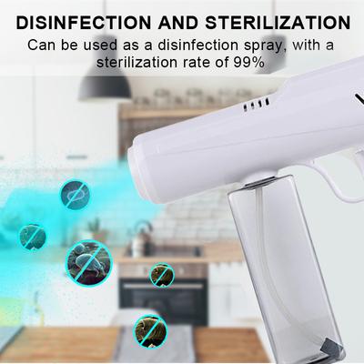 800ML 2600mAH Wireless Rechargeable Nano Blue Light Atomizer Disinfection Sprayer UK/US/EU Plug New