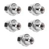 5PCS Wheel Lug Nuts Set High Hardness Steel Alloy Zinc Plated LR068126 for Discovery Defender LR3