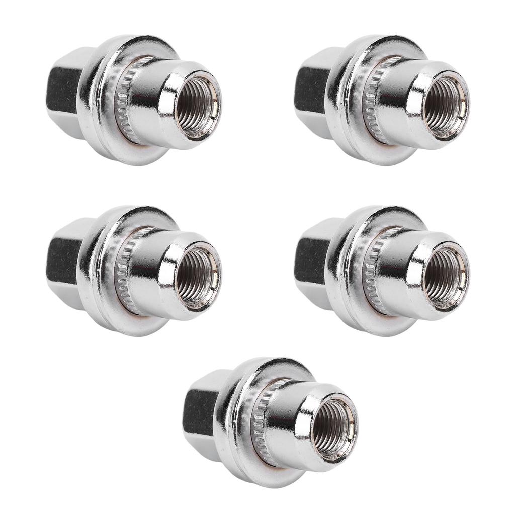 5PCS Wheel Lug Nuts Set High Hardness Steel Alloy Zinc Plated LR068126 for Discovery Defender LR3