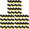 54Pack Tire Dressing Applicator Pads Tire Shine Applicator Dressing Pad Polishing Sponge For Car Glass Painted Steel