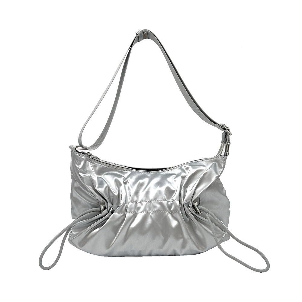 Сумка через плечо Rootote SC Deli Metallic - A 3635 (Серебряный)