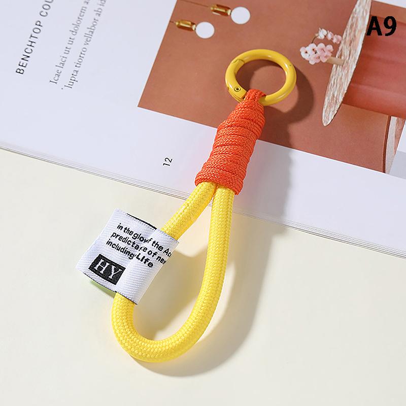 

Сетчатый шнурок флуоресцентная оплетка веревка чехол для телефона подвесной шнур брелок сумка кулон брелок