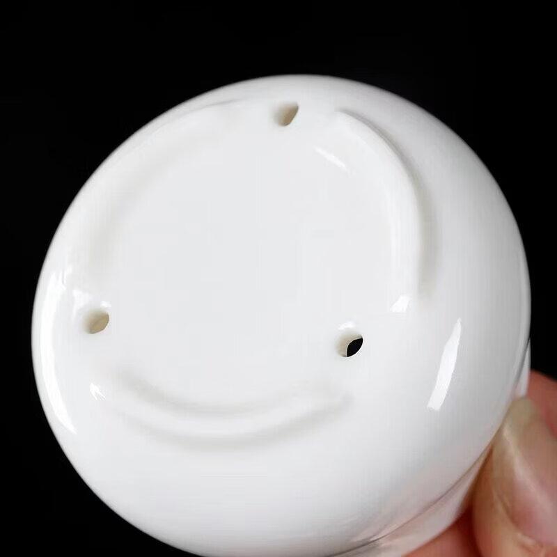 Dehua White Porcelain Kung Fu Tea Strainer