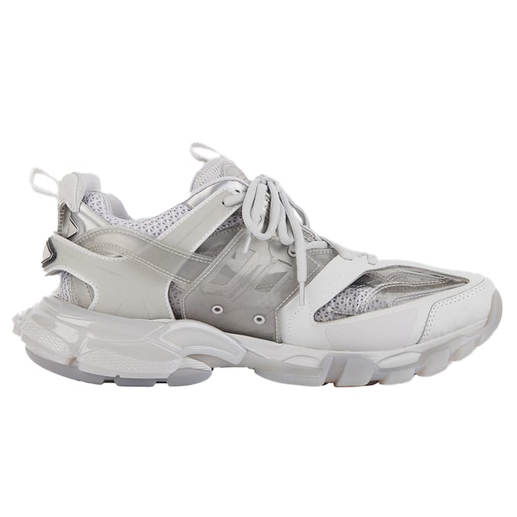 Balenciaga Track Clear Sole Daddy Shoes Grey/White 647742W3BM41200